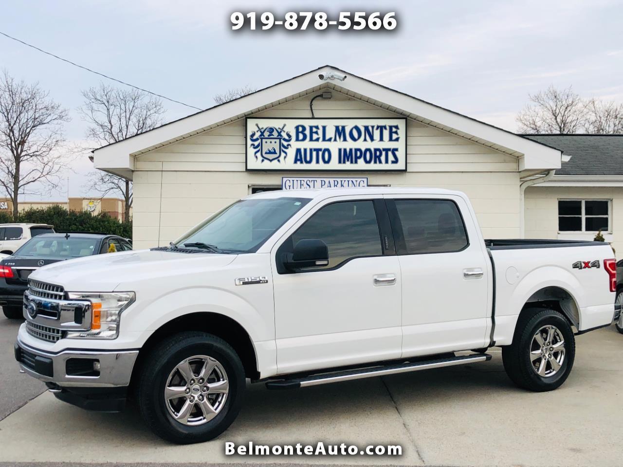 2018 Ford F-150 4WD SuperCrew 139" XLT