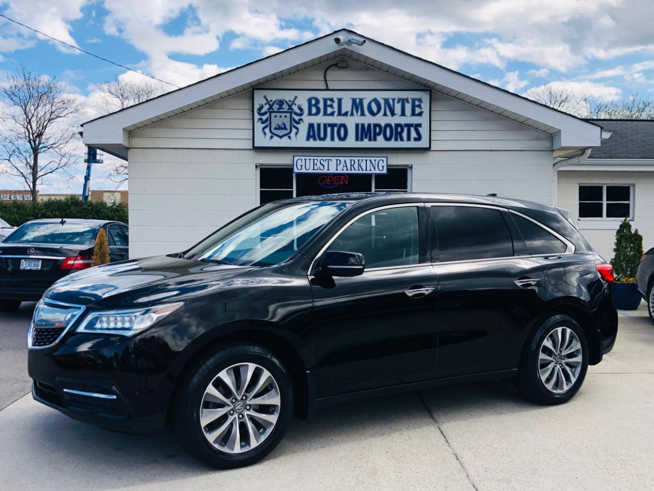 Acura MDX FWD 4dr Tech Pkg 2014