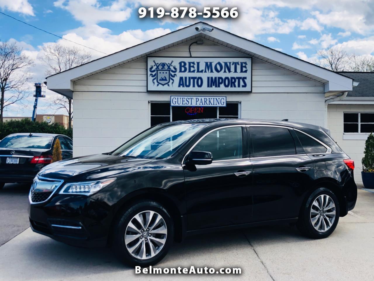 2014 Acura MDX FWD 4dr Tech Pkg