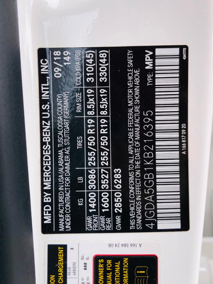 Mercedes-Benz GLE GLE 400 4MATIC SUV 2019