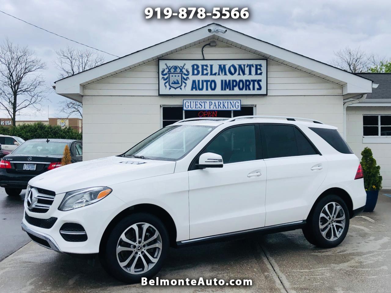 2019 Mercedes-Benz GLE GLE 400 4MATIC SUV