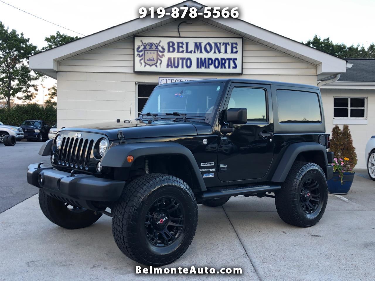 2018 Jeep Wrangler JK Sport S 4x4