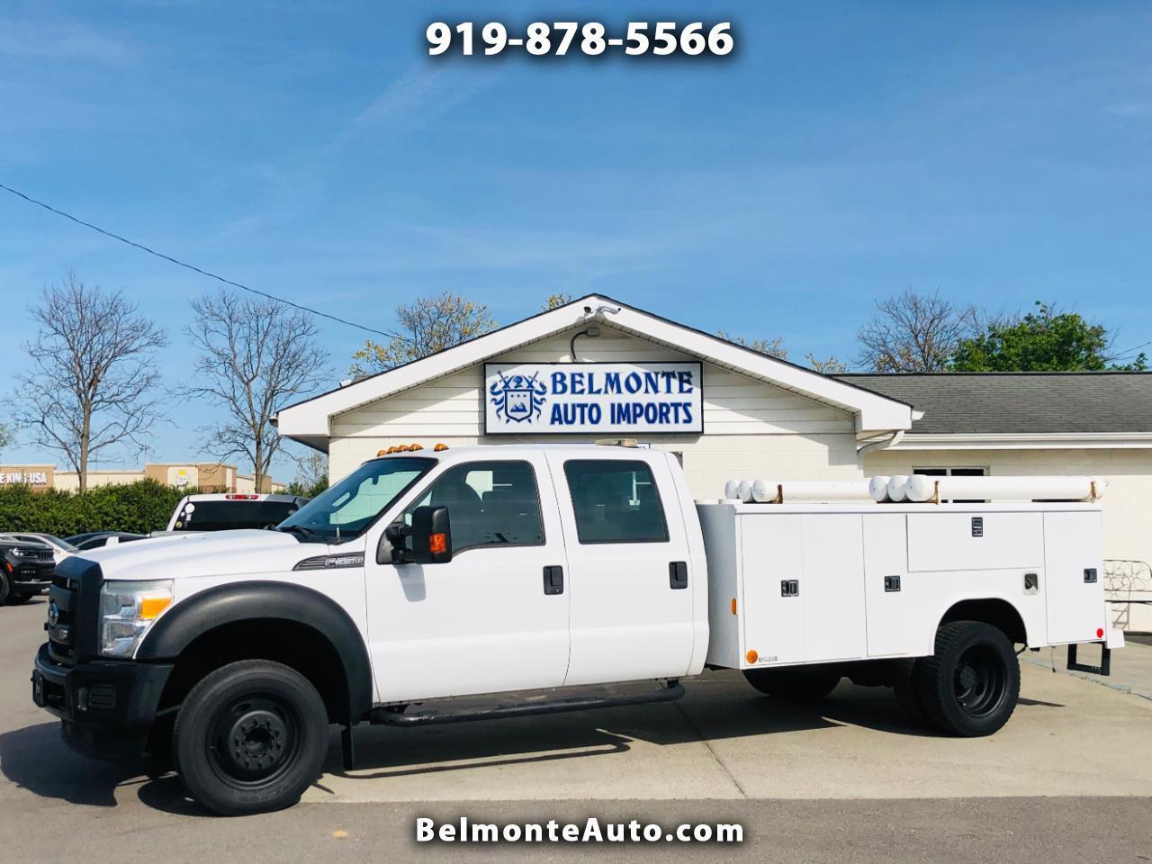 2015 Ford Super Duty F-550 DRW 2WD Crew Cab 176" WB 60" CA Lariat