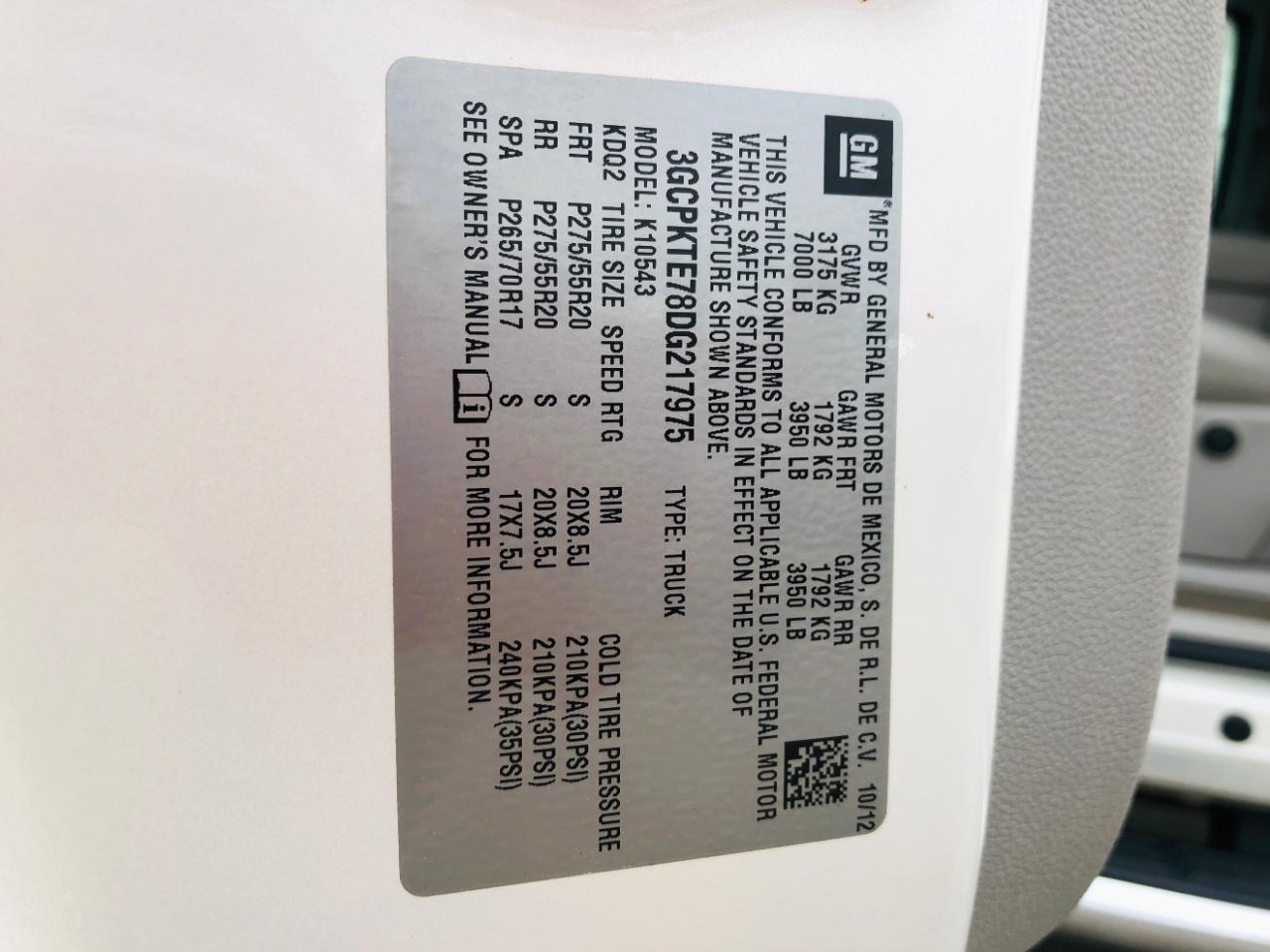 Chevrolet Silverado 1500 4WD Crew Cab 143.5" LTZ 2013