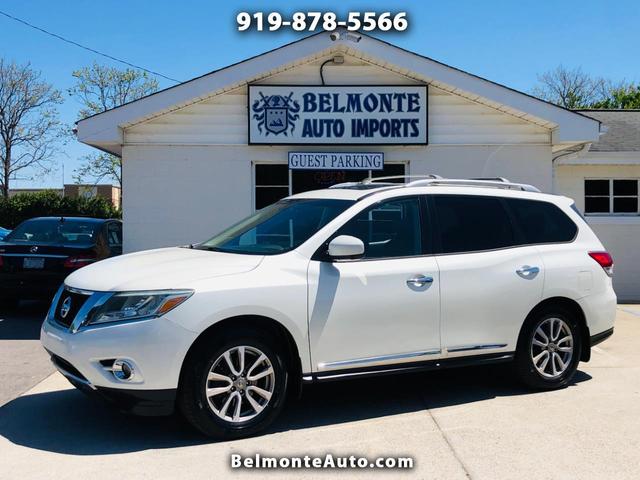White 2016 Nissan Pathfinder SL SUV / Crossover Front-Wheel Drive Automatic