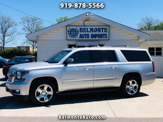 Silver 2016 Chevrolet Suburban 1500 LT 4WD SUV / Crossover Four-Wheel Drive Automatic