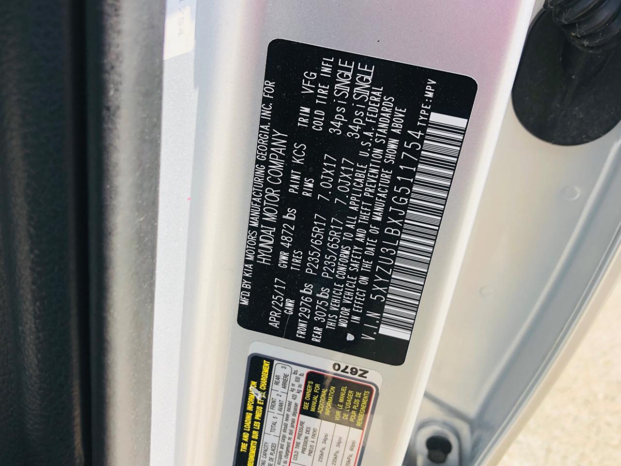 Hyundai Santa Fe Sport 2.4L Auto 2018