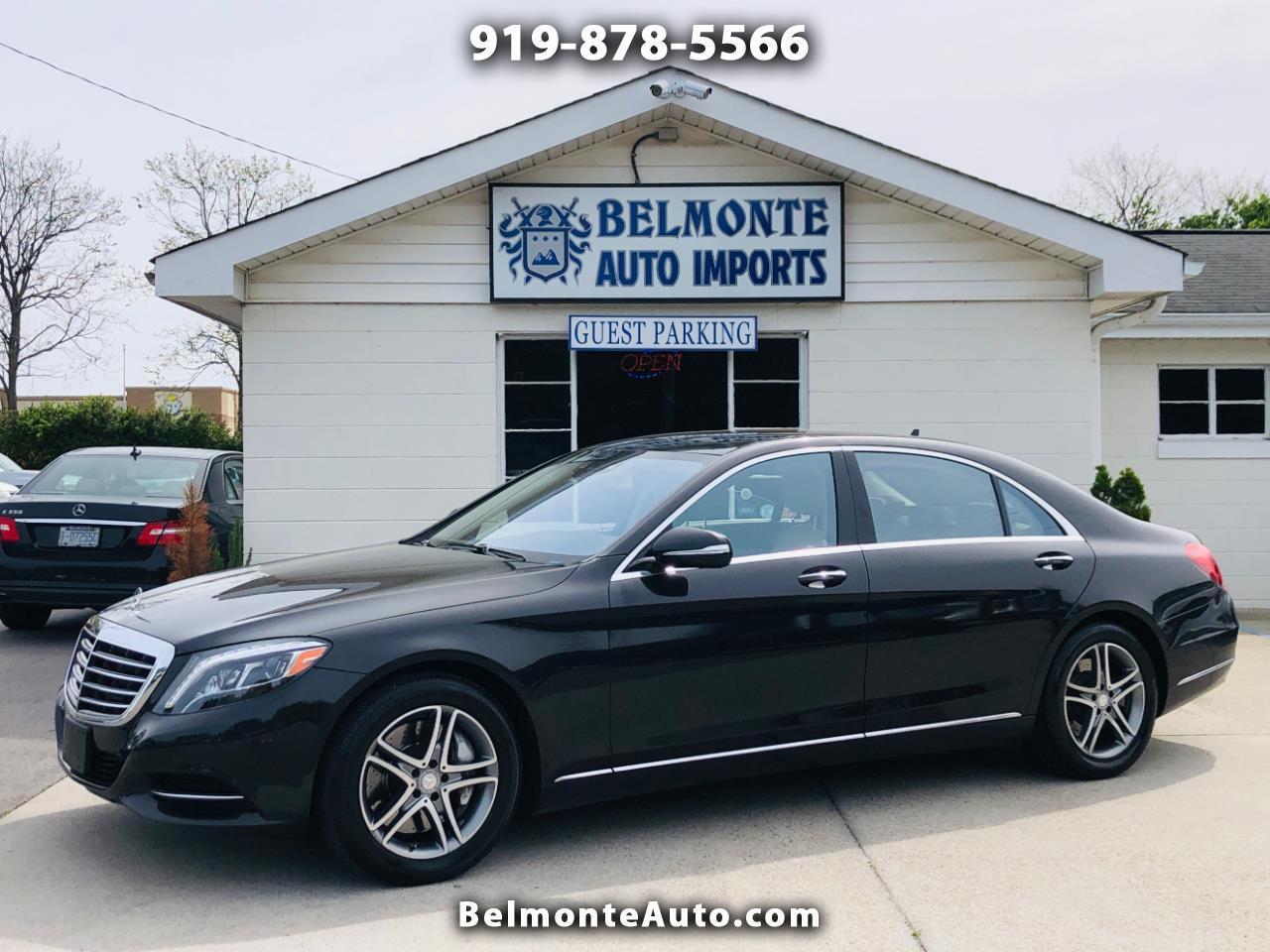 2016 Mercedes-Benz S-Class 4dr Sdn S 550 4MATIC