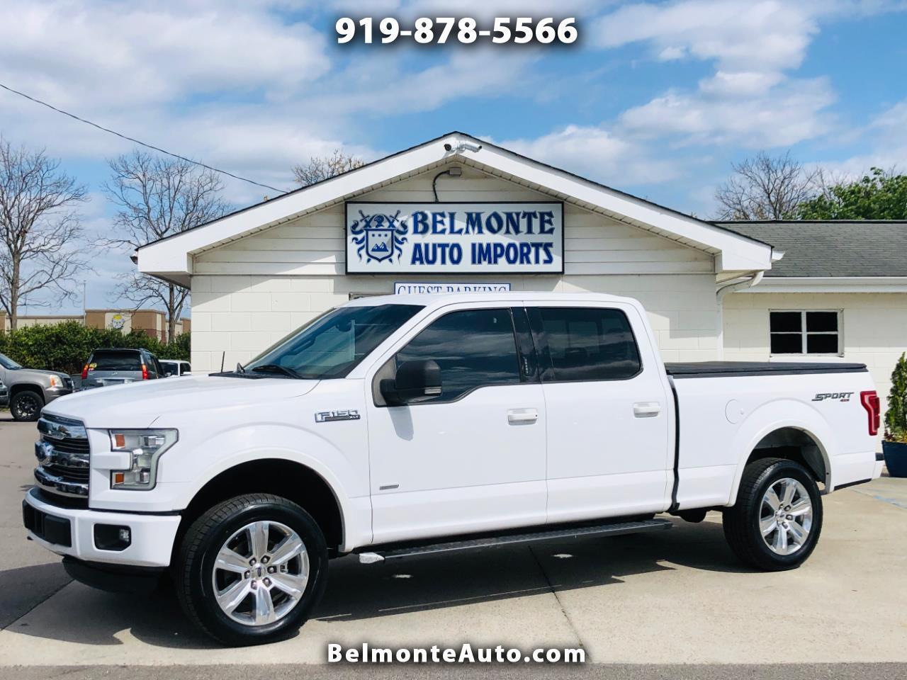 2015 Ford F-150 4WD SuperCrew 157" Lariat w/HD Payload Pkg