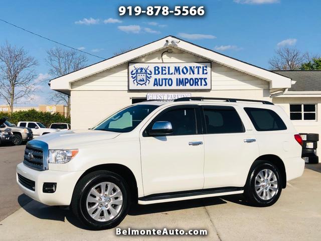 White 2017 Toyota Sequoia Platinum SUV / Crossover 4X2 Automatic
