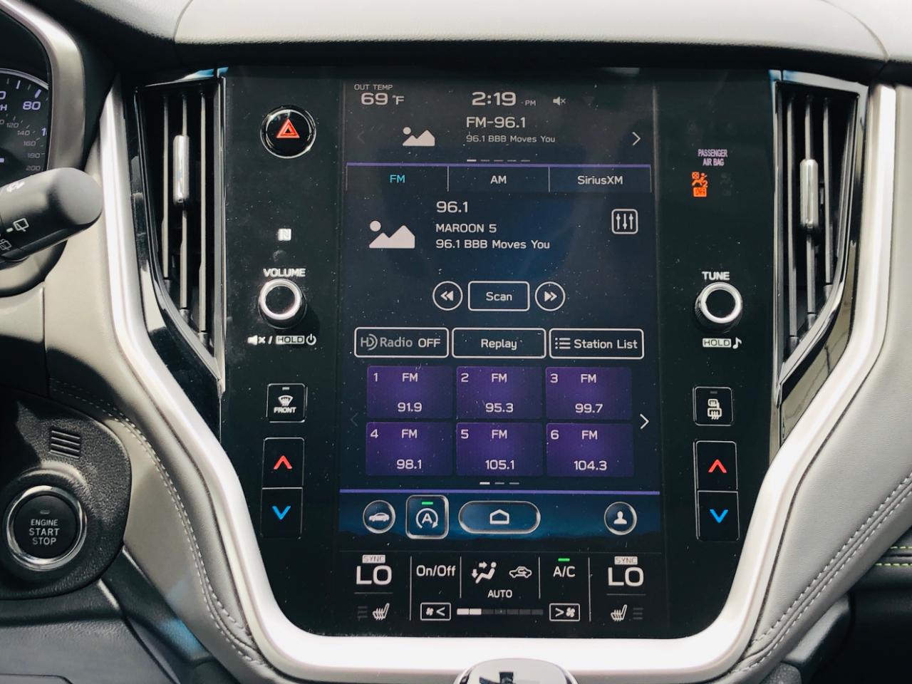 Subaru Outback Onyx Edition XT CVT 2021