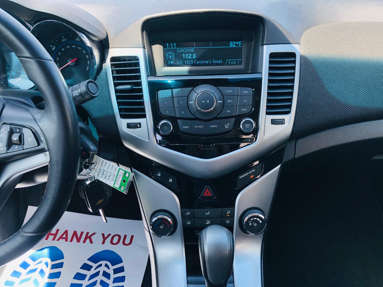 Chevrolet Cruze 4dr Sdn LT w/2LT 2012