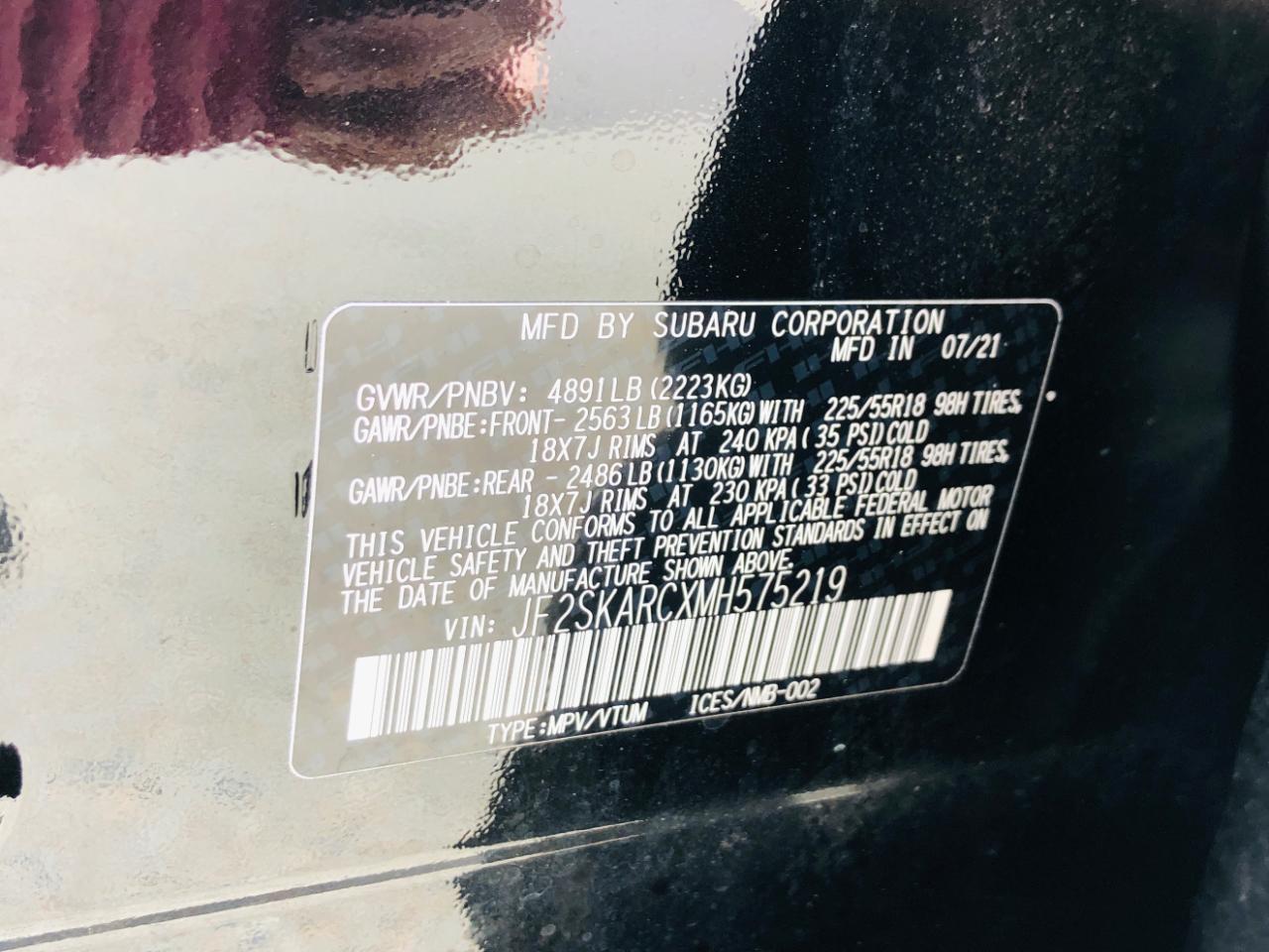 Subaru Forester Sport CVT 2021