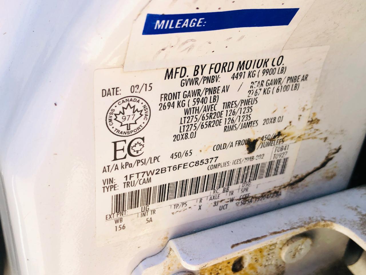 Ford Super Duty F-250 SRW 4WD Crew Cab 172" Lariat 2015