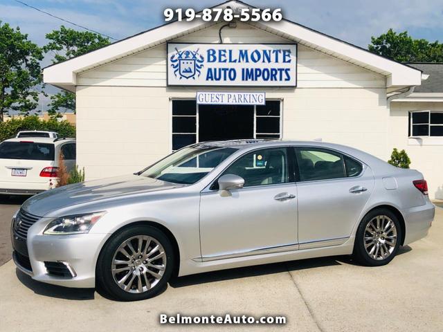 Silver 2016 Lexus LS 460 RWD Sedan Rear-Wheel Drive Automatic