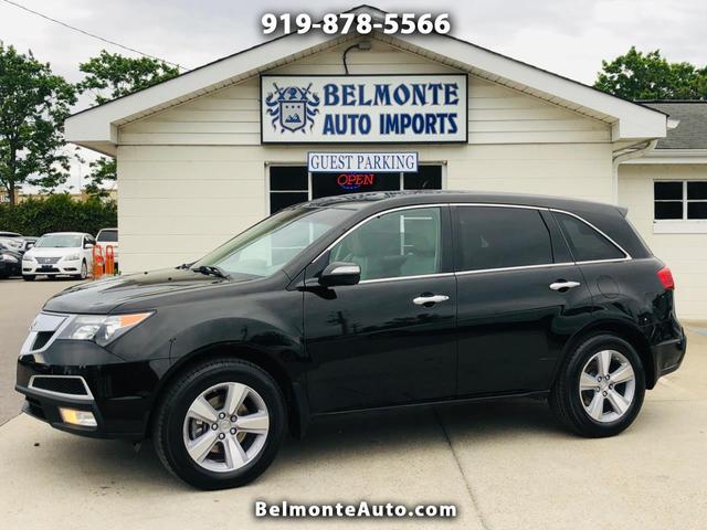 Black 2013 Acura MDX SH-AWD with Technology Package SUV / Crossover All-Wheel Drive Automatic