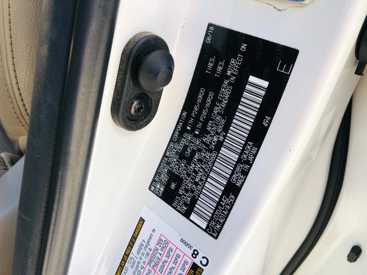 Toyota 4Runner Limited 4D SUV 4X4 V6 2018