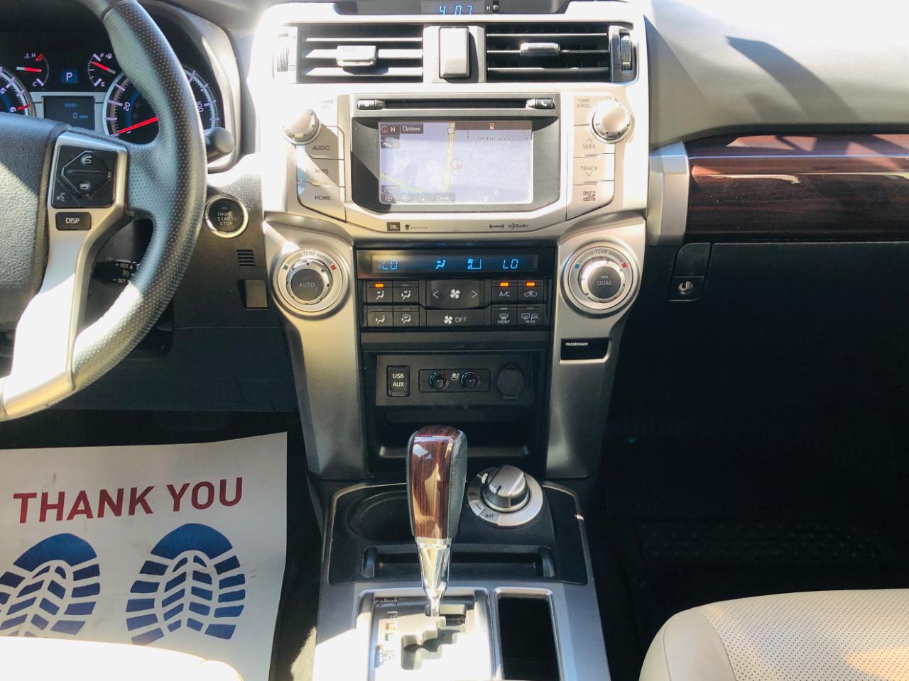 Toyota 4Runner Limited 4D SUV 4X4 V6 2018