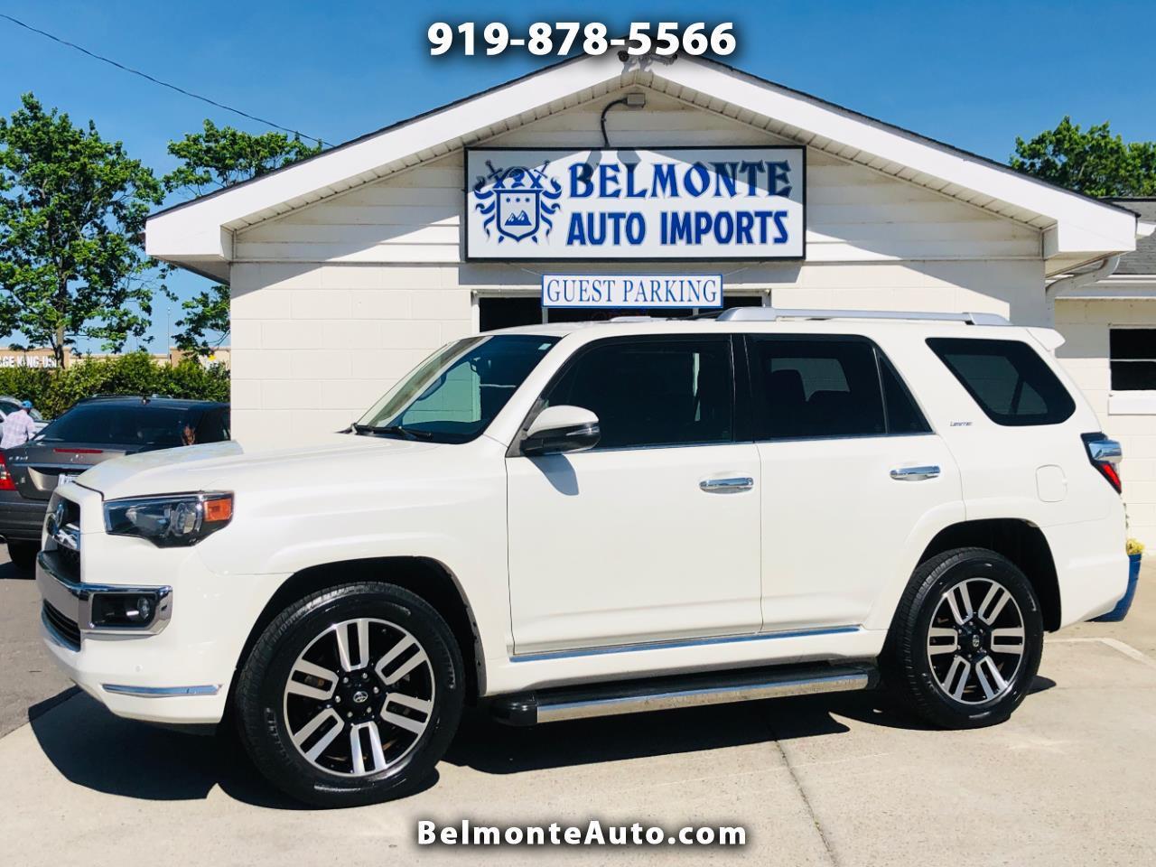 2018 Toyota 4Runner Limited 4D SUV 4X4 V6