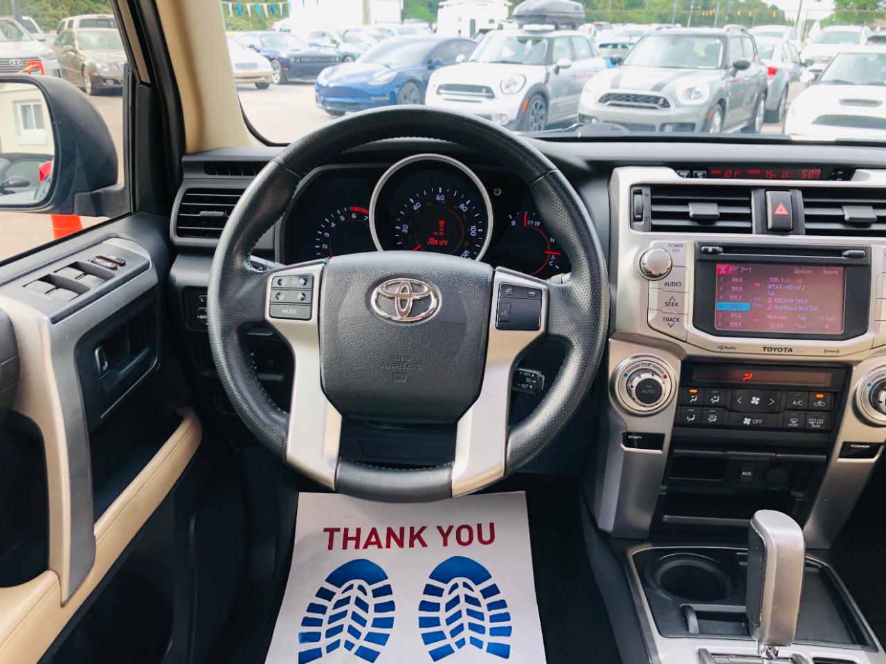 Toyota 4Runner RWD 4dr V6 Limited (Natl) 2012