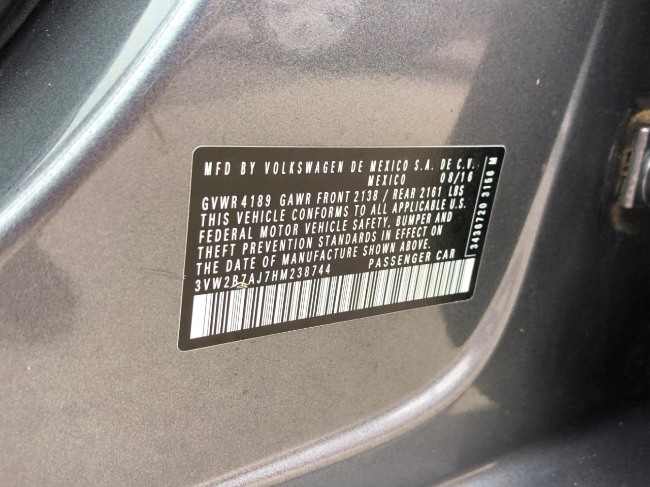 Volkswagen Jetta 1.4T S Auto 2017