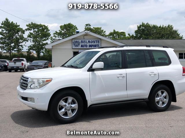 White 2008 Toyota Land Cruiser AWD SUV / Crossover All-Wheel Drive Automatic