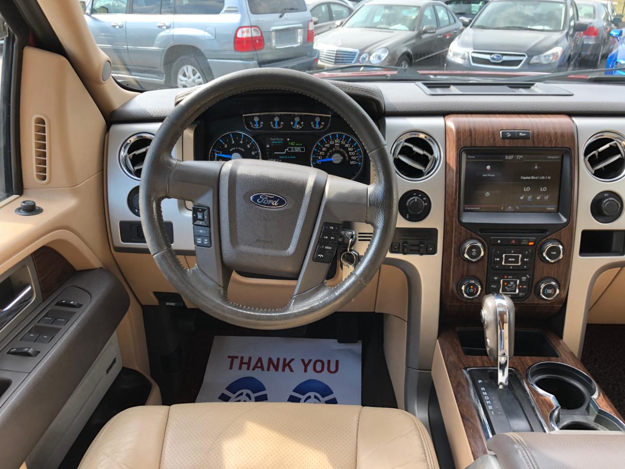 Ford F-150 4WD SuperCrew 145" Lariat 2014