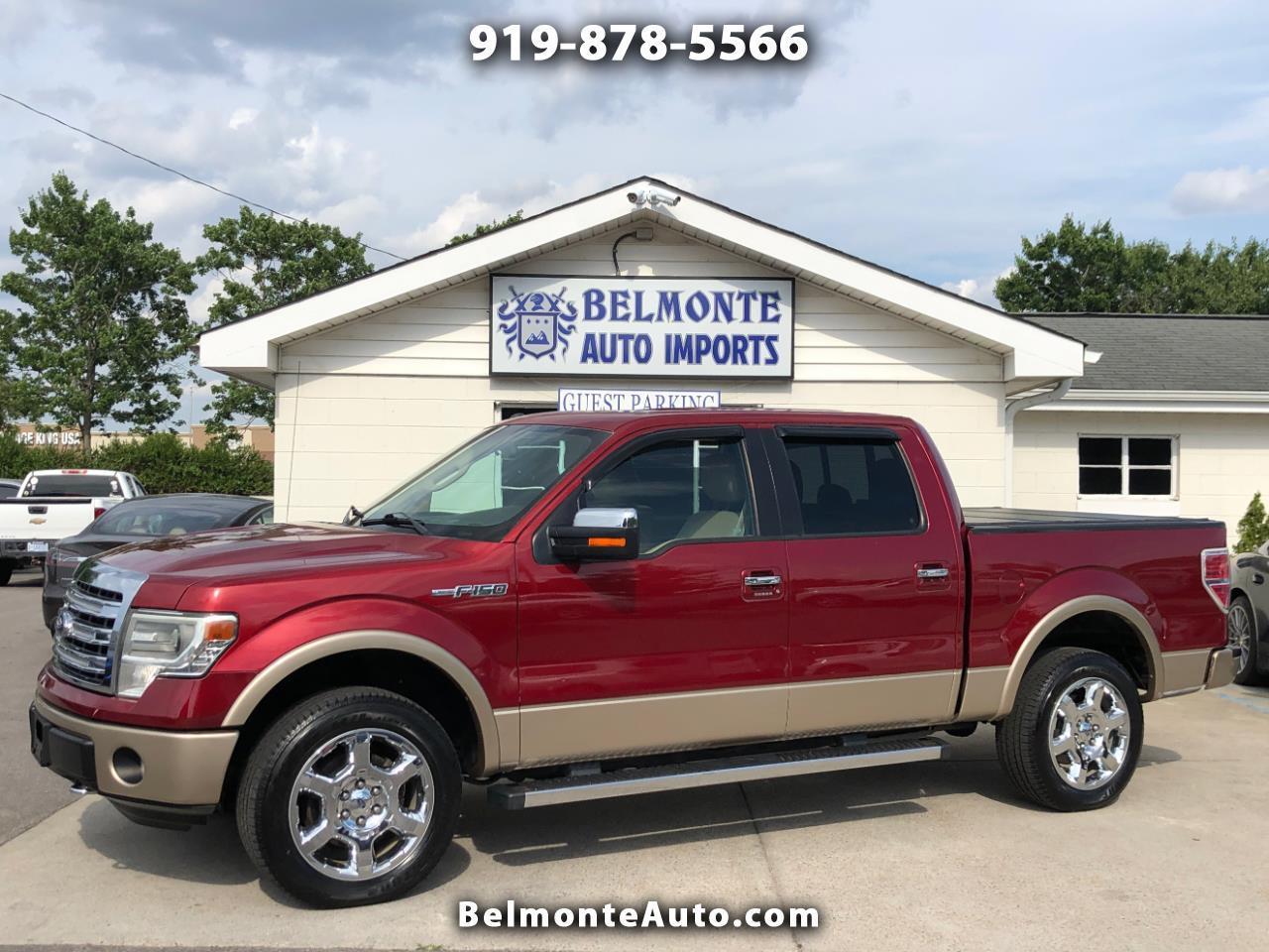 2014 Ford F-150 4WD SuperCrew 145" Lariat