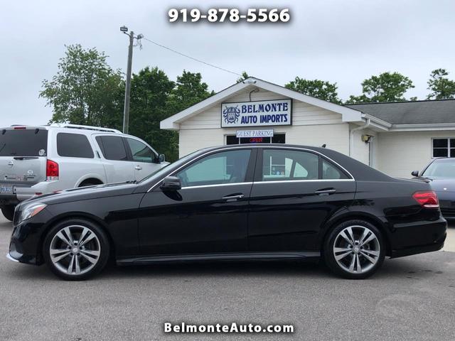 Black 2014 Mercedes-Benz E-Class E 350 Sport Sedan Rear-Wheel Drive Automatic