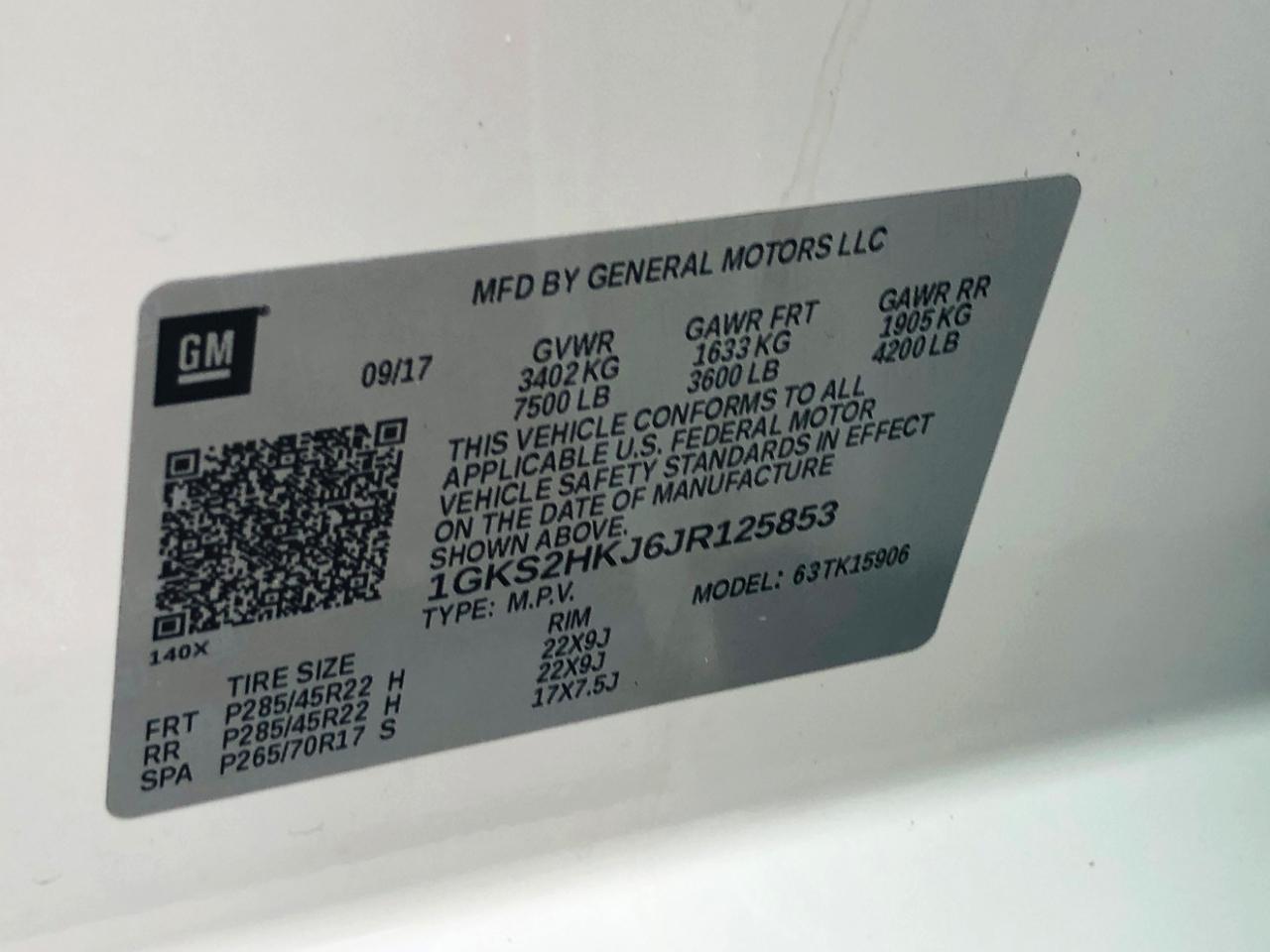 GMC Yukon XL 4WD 4dr Denali 2018