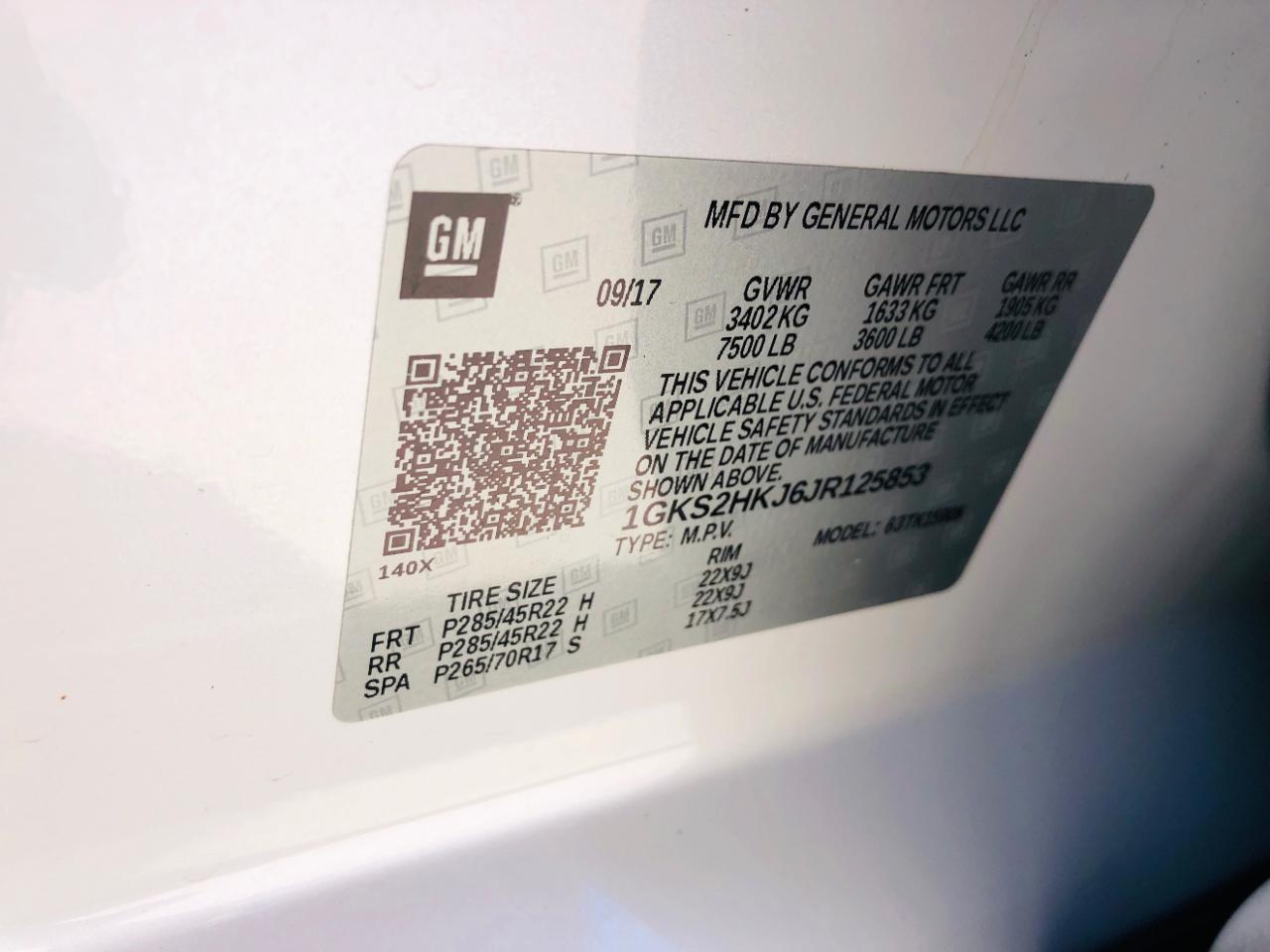 GMC Yukon XL 4WD 4dr Denali 2018