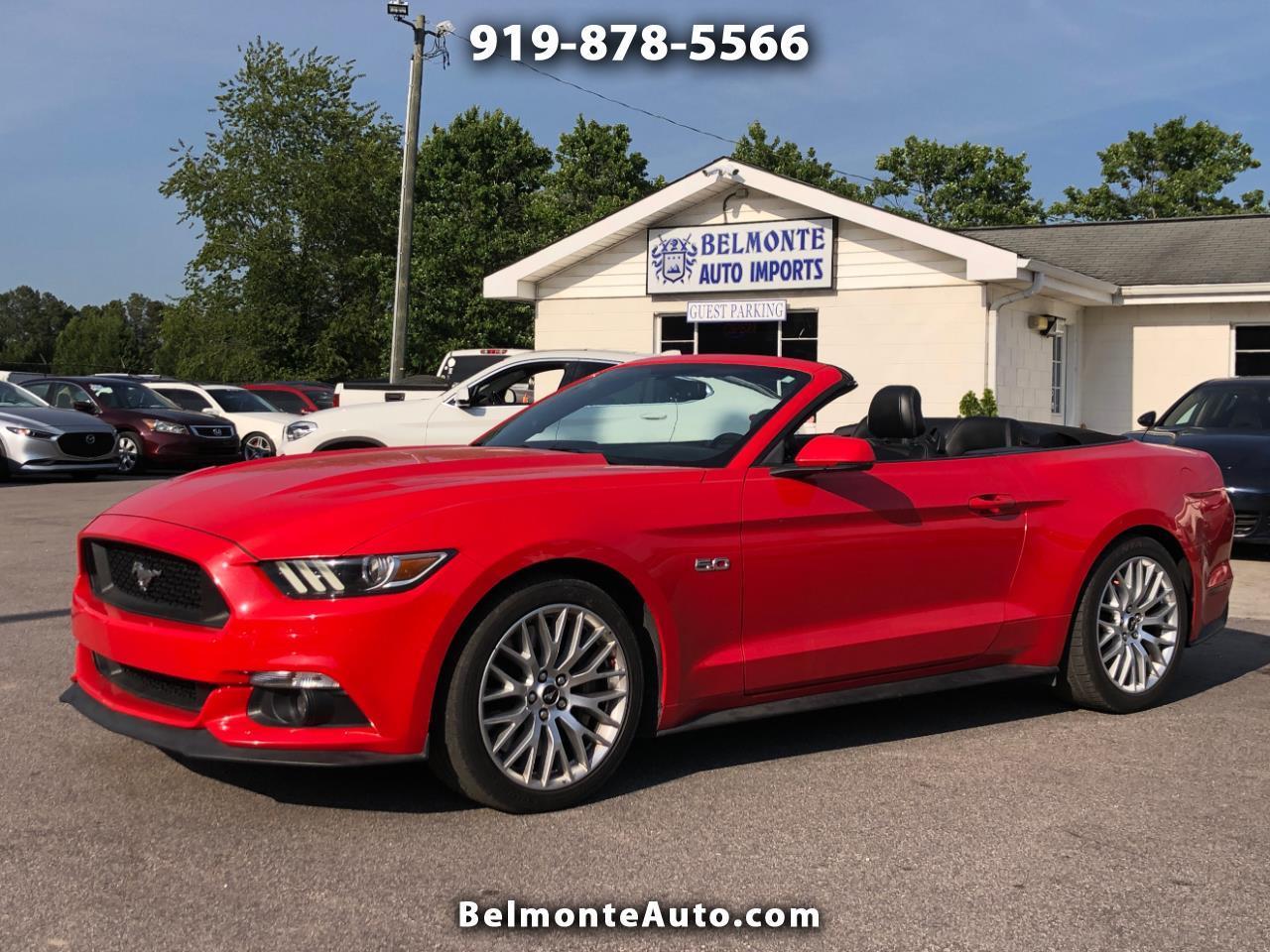 2016 Ford Mustang GT Convertible Premium's photo