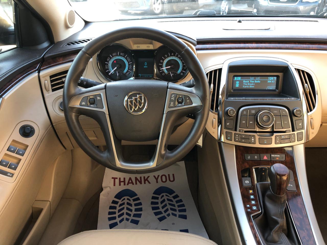 Buick LaCrosse 4dr Sdn CXL 3.0L FWD 2010