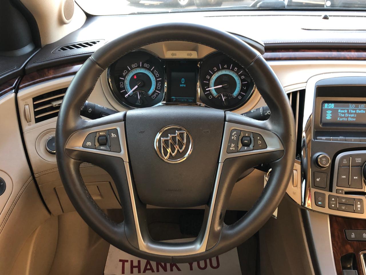 Buick LaCrosse 4dr Sdn CXL 3.0L FWD 2010