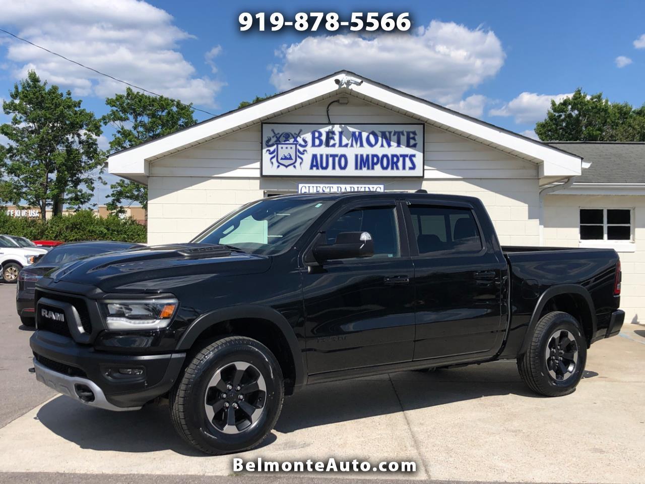 2019 RAM 1500 Rebel 4x4 Crew Cab 5'7" Box