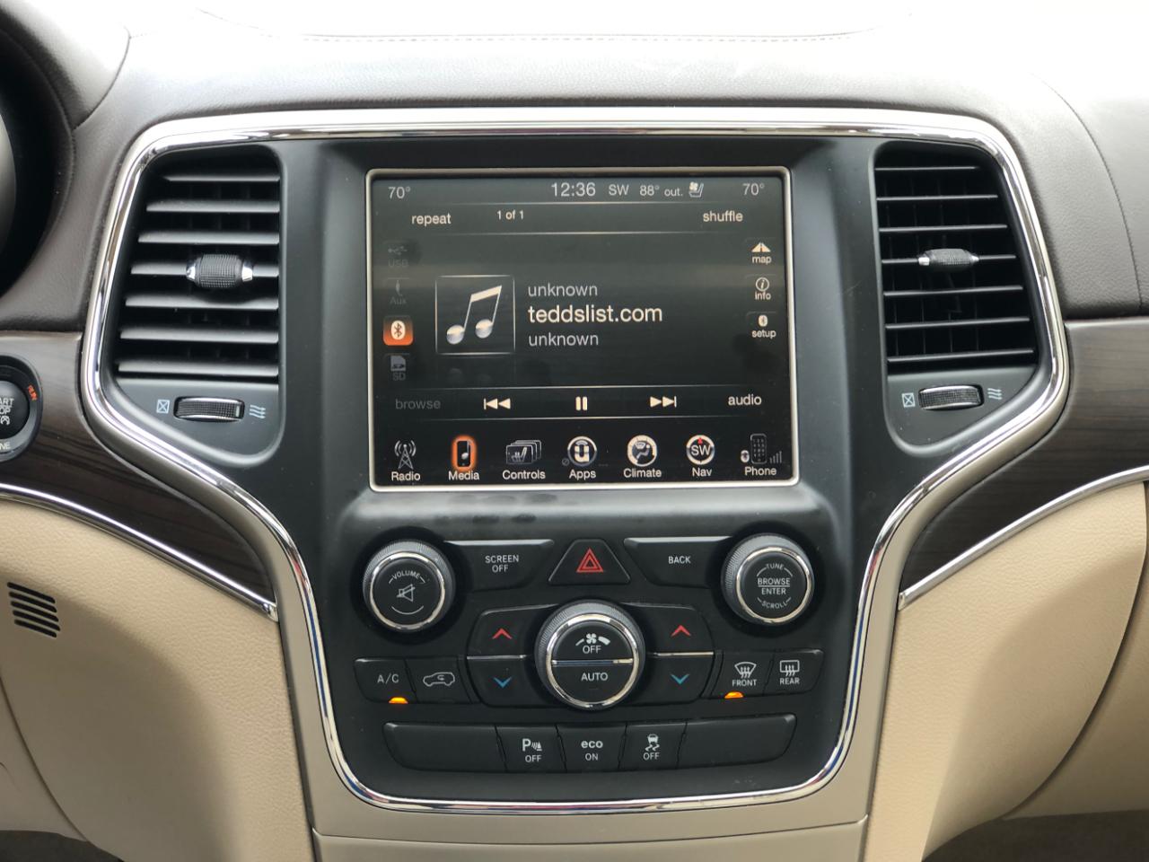 Jeep Grand Cherokee RWD 4dr Overland 2015