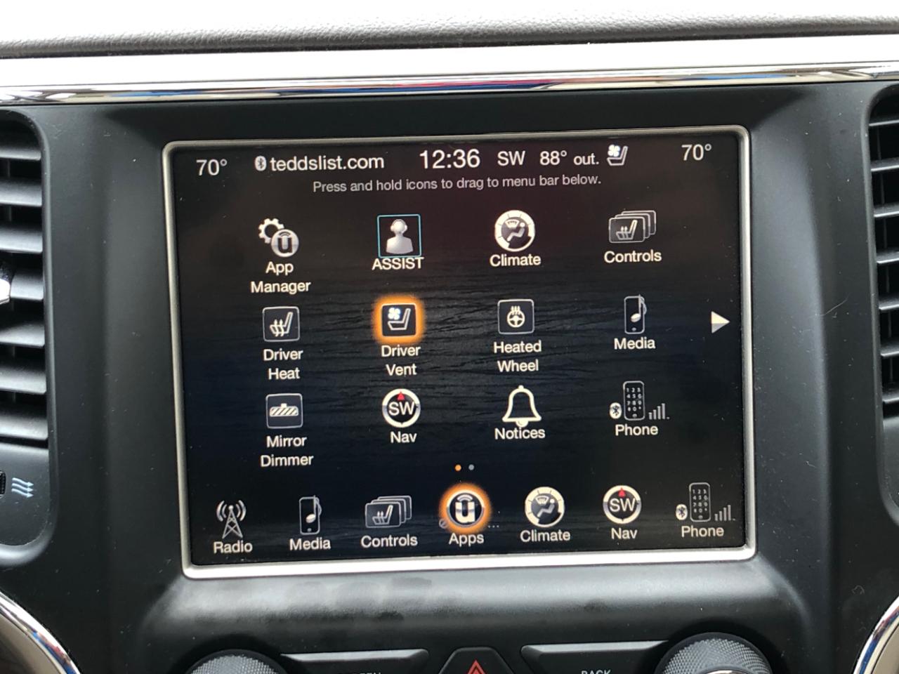 Jeep Grand Cherokee RWD 4dr Overland 2015