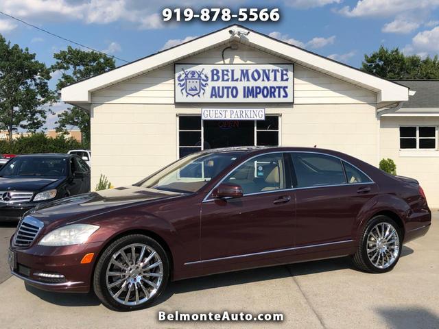Red (Burgundy) 2013 Mercedes-Benz S-Class S 550 4MATIC Sedan All-Wheel Drive Automatic