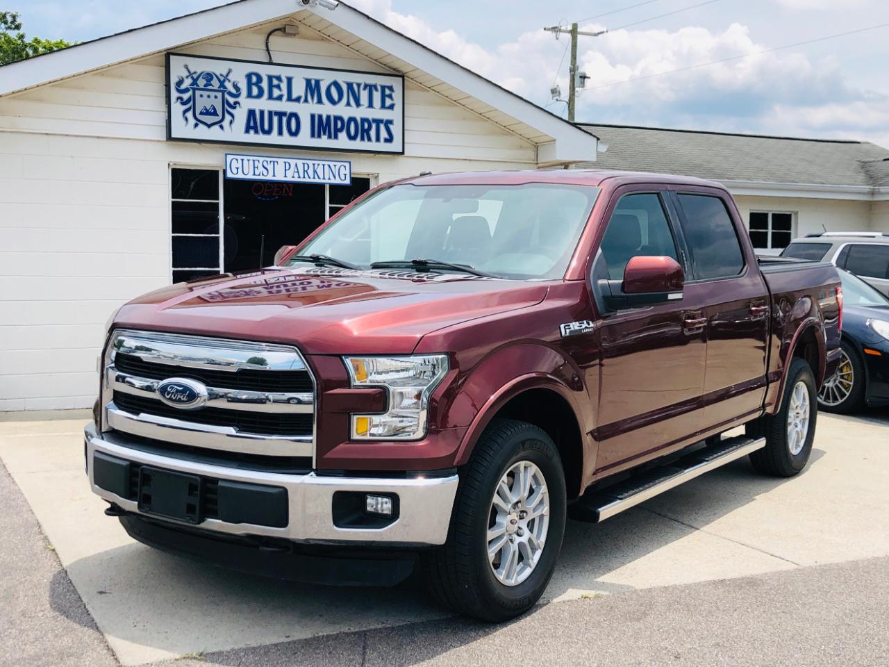 Ford F-150 4WD SuperCrew 145" Lariat 2016