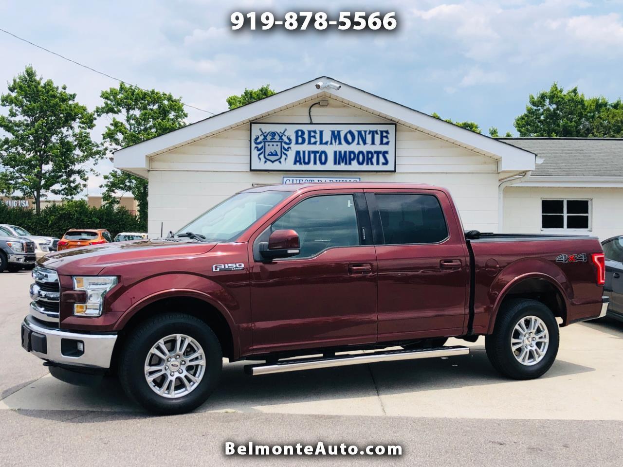 2016 Ford F-150 4WD SuperCrew 145" Lariat