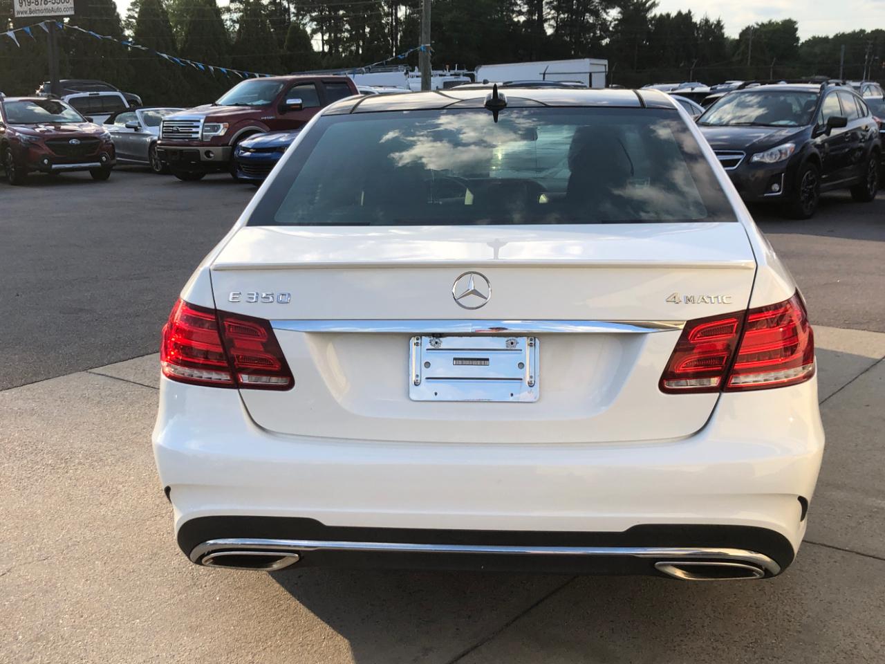 Mercedes-Benz E-Class 4dr Sdn E 350 Sport 4MATIC 2014
