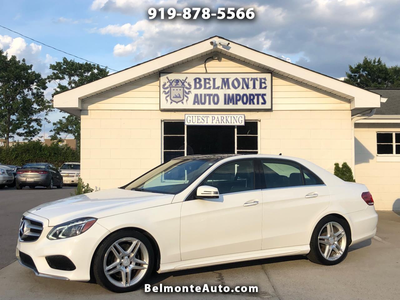 2014 Mercedes-Benz E-Class 4dr Sdn E 350 Sport 4MATIC