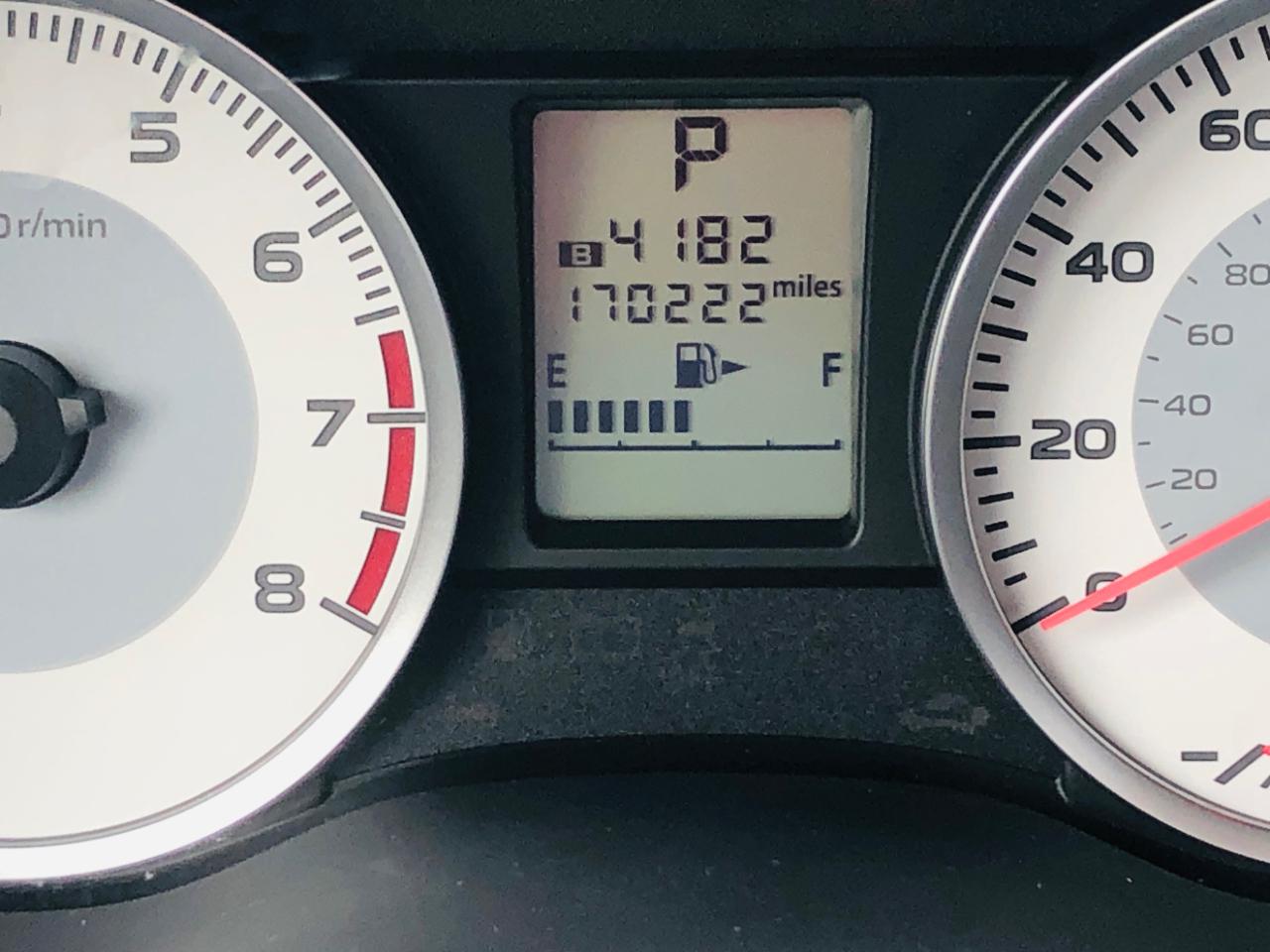 Subaru Impreza Wagon 5dr Auto 2.0i Premium 2013