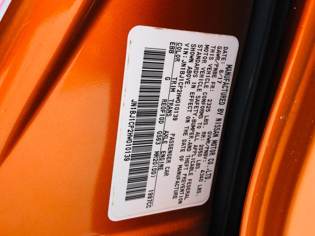 Nissan Rogue Sport FWD SV 2017