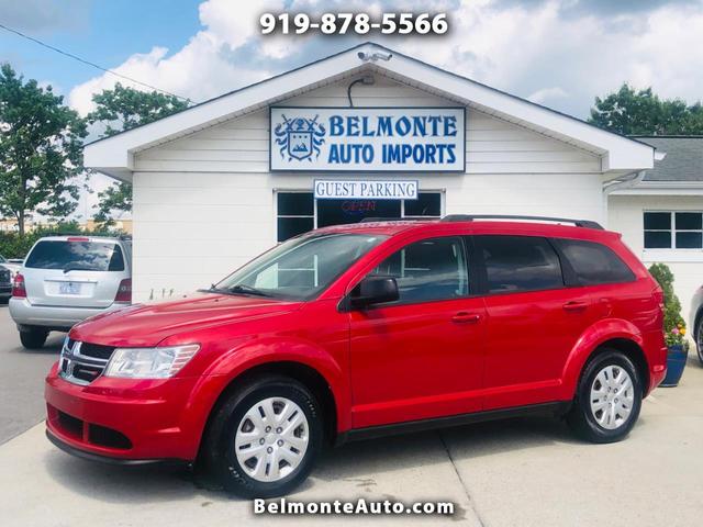 Red 2016 Dodge Journey SUV / Crossover Front-Wheel Drive Automatic
