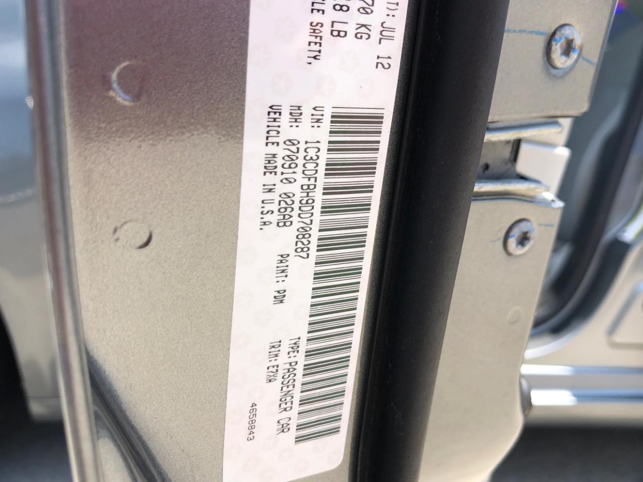 Dodge Dart 4dr Sdn SXT 2013