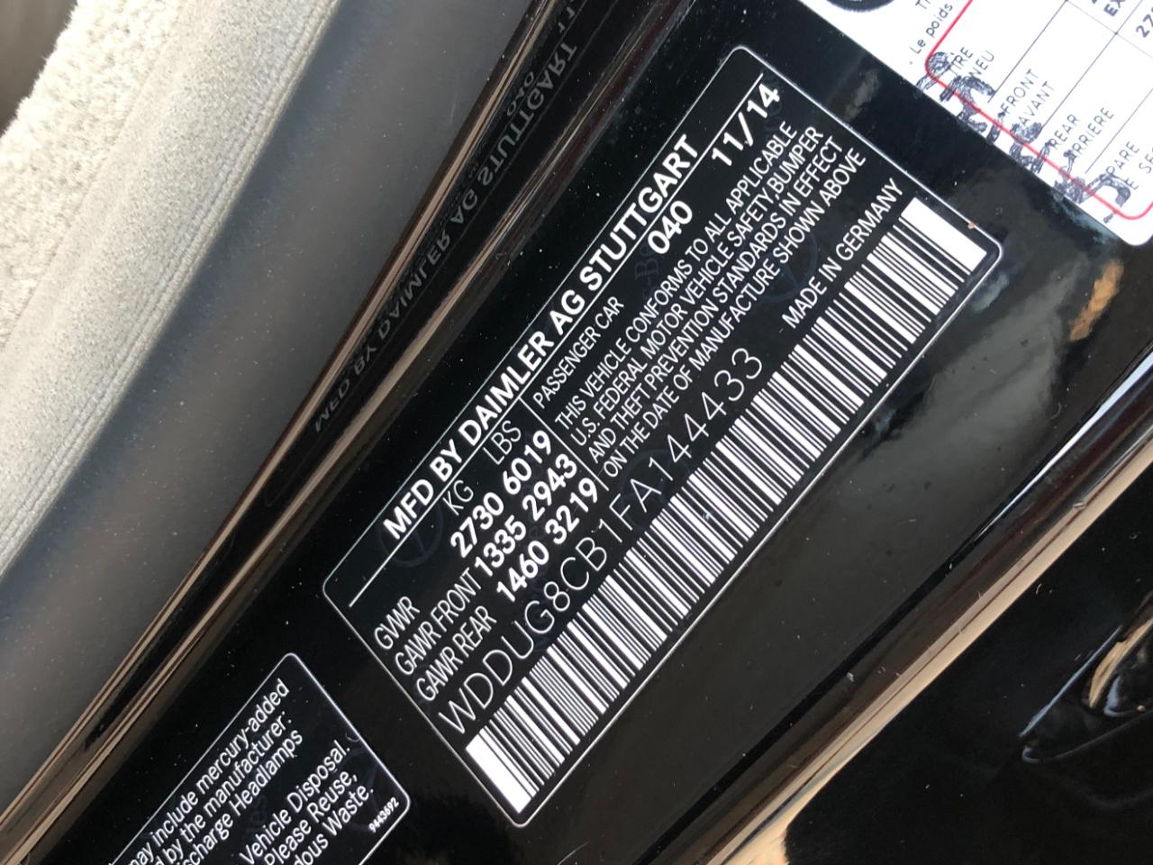 Mercedes-Benz S-Class 4dr Sdn S 550 RWD 2015