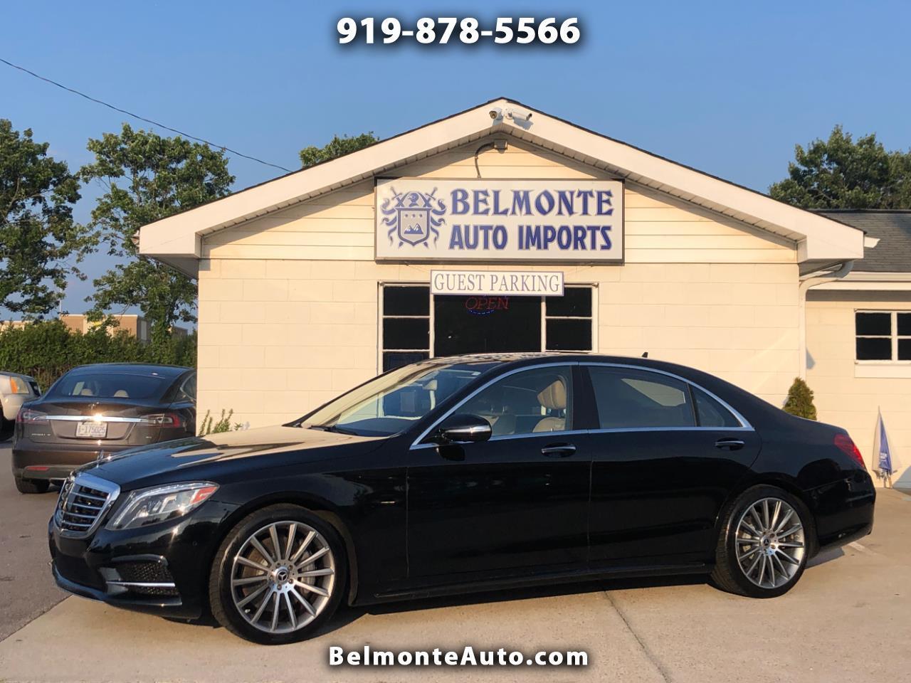 2015 Mercedes-Benz S-Class 4dr Sdn S 550 RWD
