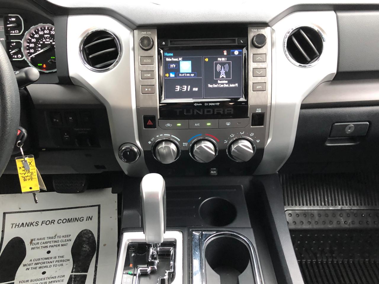 Toyota Tundra 4WD SR5 CrewMax 5.5' Bed 5.7L (Natl) 2018
