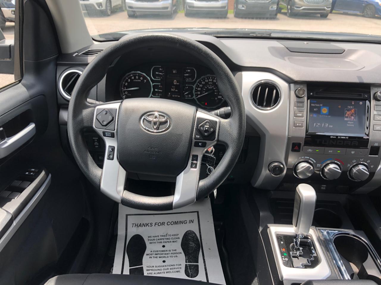 Toyota Tundra 4WD SR5 CrewMax 5.5' Bed 5.7L (Natl) 2018